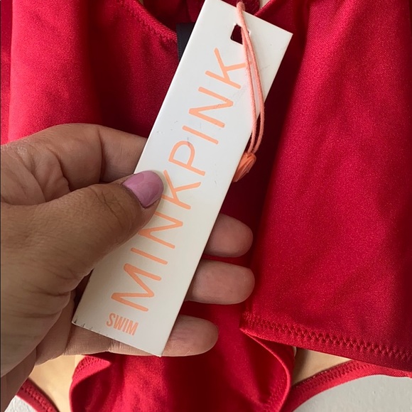 Mink Pink Swinsuit in Ruby Red - Picture 7 of 8